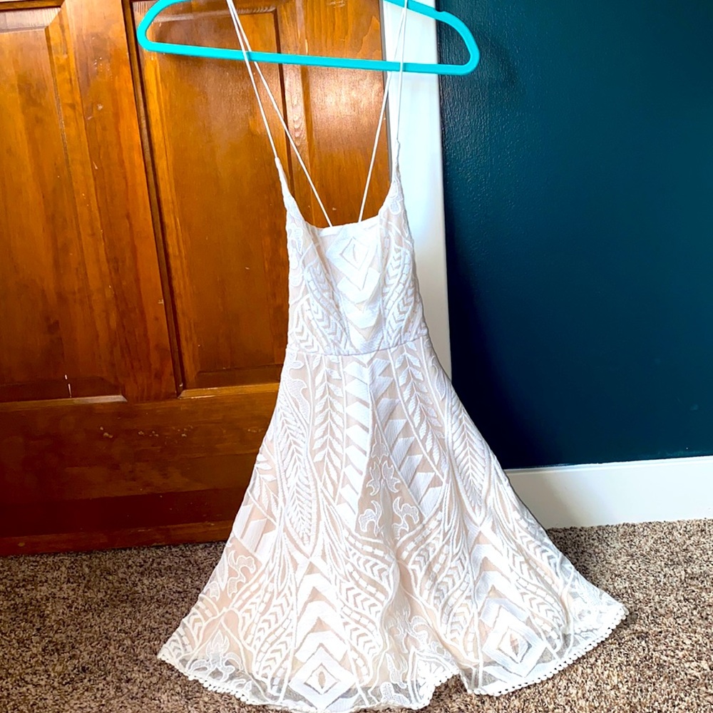 Angel Biba white dress (worn once)